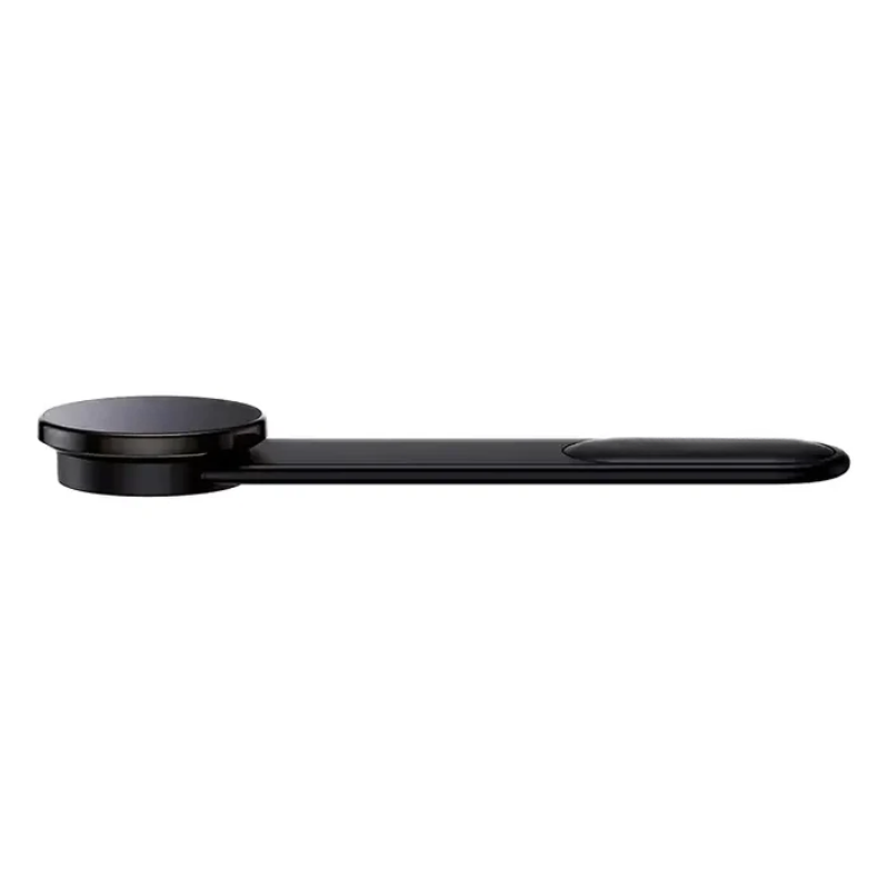 Magnum: Sleek Memory Metal 15W MagSafe Wireless Car Charger & Magnetic Phone Holder with Ultra-Strong Grip, Flexible Aluminum Bendable Arm & Dashboard Mount