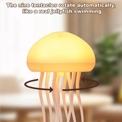 Jelly: Viral RGB Jellyfish Lamp with Voice Control, Dancing Legs & USB-C Rechargeable Design (Hanging + Base)