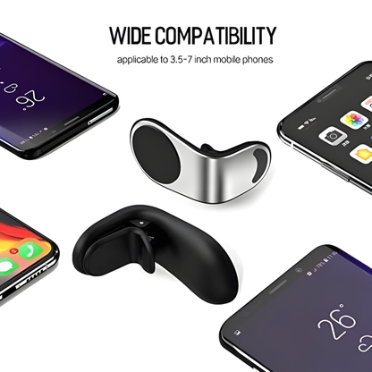 Maglo: Magnetic Universal Car Phone Mount, Strong Magnet Mobile Holder with Secure Grip & Easy Installation for All Smartphones