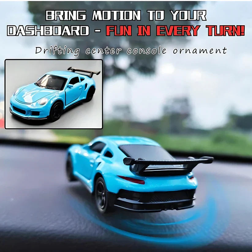 Skiddy: Dashboard Drift Car Decor with Openable Doors for Car Interior & Enthusiasts
