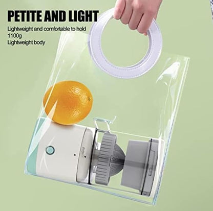 Pulpo: USB Rechargeable Electric Citrus Juicer – Portable Lemon & Orange Squeezer with High Juice Yield, 45W Motor & Easy Travel Design for Fresh Juice On-the-Go