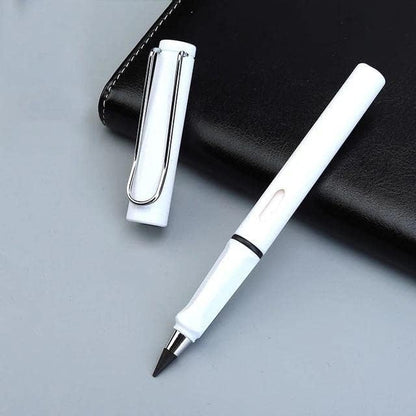EverWrite: Pack of 4 Reusable Inkless Pencil – Everlasting Infinity Pencil with Eraser for Writing, Sketching & Drawing
