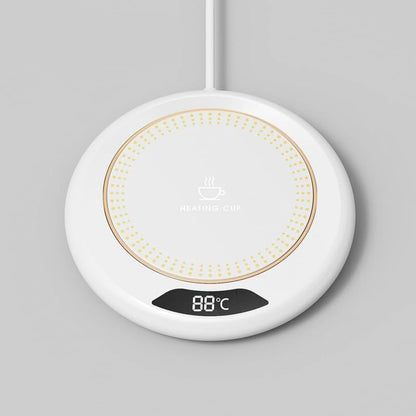 Warmy: USB-Powered Coffee Mug Warmer with LCD Display for Keeping Your Beverages Hot & Ready