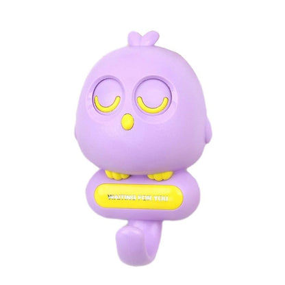 Birdy: Cute & Quirky Bird Wall Hook with Blinking Eyes, Easy Wall Installation & Strong Adhesive for Keychain, Bags etc.