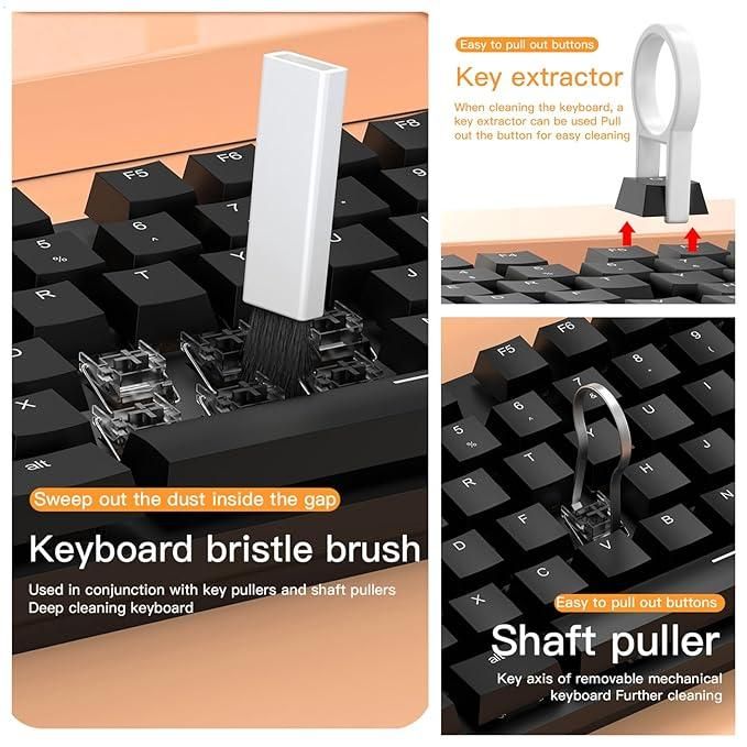 CleanPro: 20-in-1 Electronic Gadget Cleaning Tool & Multipurpose Device Cleaner for Laptops, Macbooks, Smartphones, Keyboards, Gaming PC & AirPods