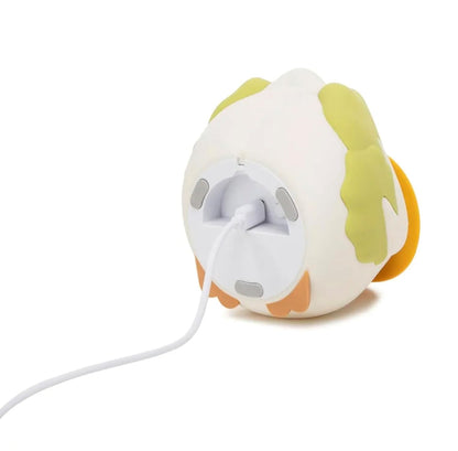 Chicklet: Cute Silicone Chicken & Lettuce RGB LED Night Lamp – Soft & Squishy Touch Light for Kids’ Bedroom, Nursery & Gifts