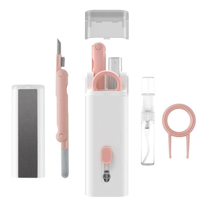 CleanTech: 7-in-1 Electronic Gadget Cleaning Tool & Multipurpose Device Cleaner for Laptops, Macbooks, Smartphones, Keyboards, Gaming PC & AirPods