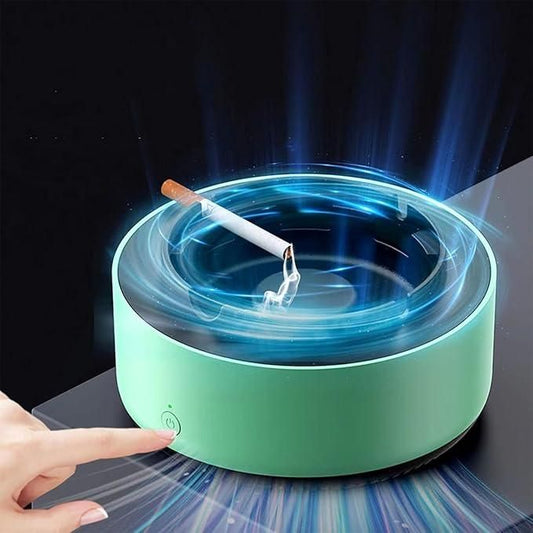 Puffee: Smokeless Smart Ashtray with Built-In Filter & Air Purifier Indoor Ashtray for Cigarettes, Ideal for Home, Office & Car Use