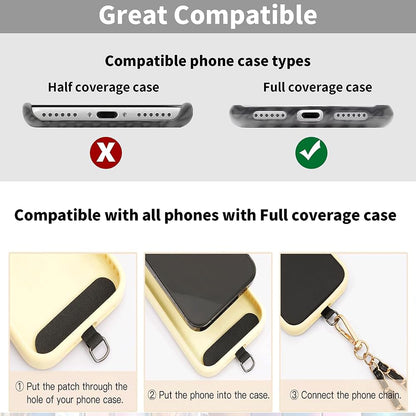 Loop: Cute Phone Chain Wrist Strap & Anti-Lost Lanyard, Stylish Bracelet-Style Grip for iPhone, Android & Key Holding with Secure Fit and Aesthetic Appeal