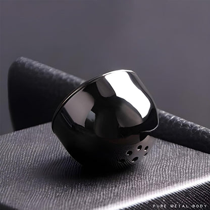 DashTick: Premium Compact Analogue Car Dashboard Clock, Metal Body & Glow-in-the-Dark Hands for Cars, SUVs, Office & Home Décor
