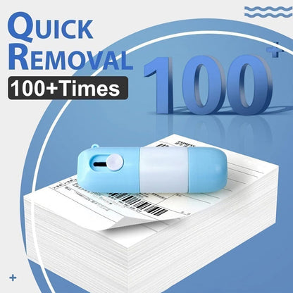 InkWipe: Thermal Paper Privacy Correction Fluid with Built-In Cutter – 2-in-1 Concealer for Package Labels, Receipts & Personal Info Protection