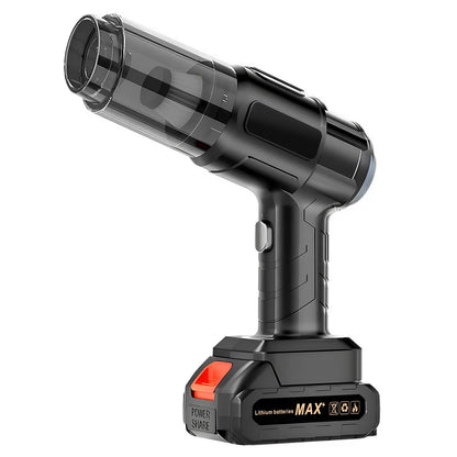 TurboVac: Super Powerful Cordless Vacuum Cleaner with 21,000Pa Suction, Detachable Battery & Multi-Nozzle Attachments