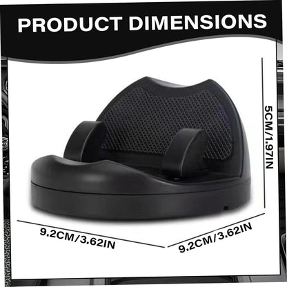 DashDock: Car Dashboard Phone Holder with Non-Slip Base, Anti-Fall Mount with Built-In Parking Number Display & Passive Speaker Amplifier for Hands-Free Driving