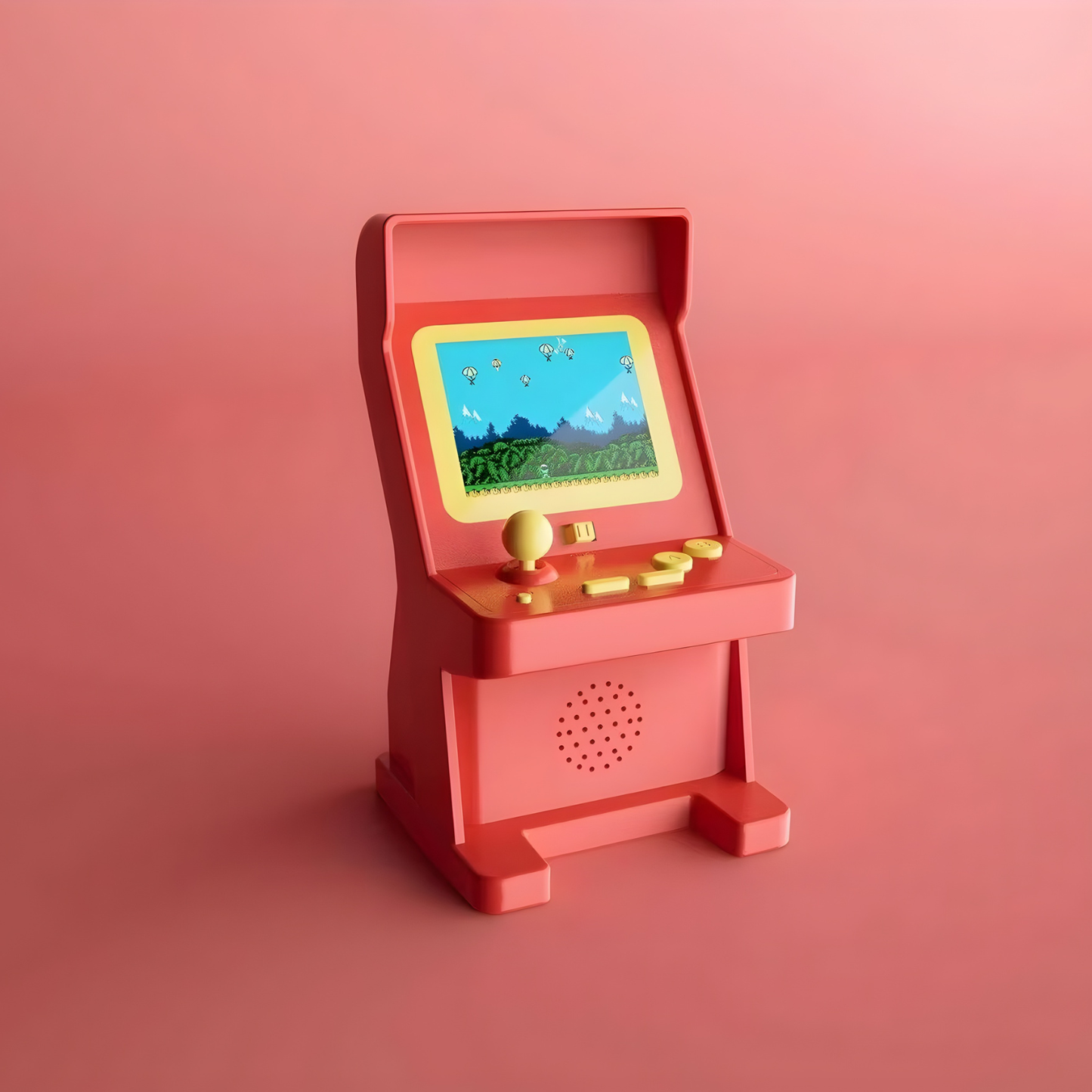RetroJoy: Mini Arcade Handheld Console with 120 Built-in Games, Portable Retro Gaming Machine with Colour Screen, Lightweight Design & Instant Play for Kids & Adults