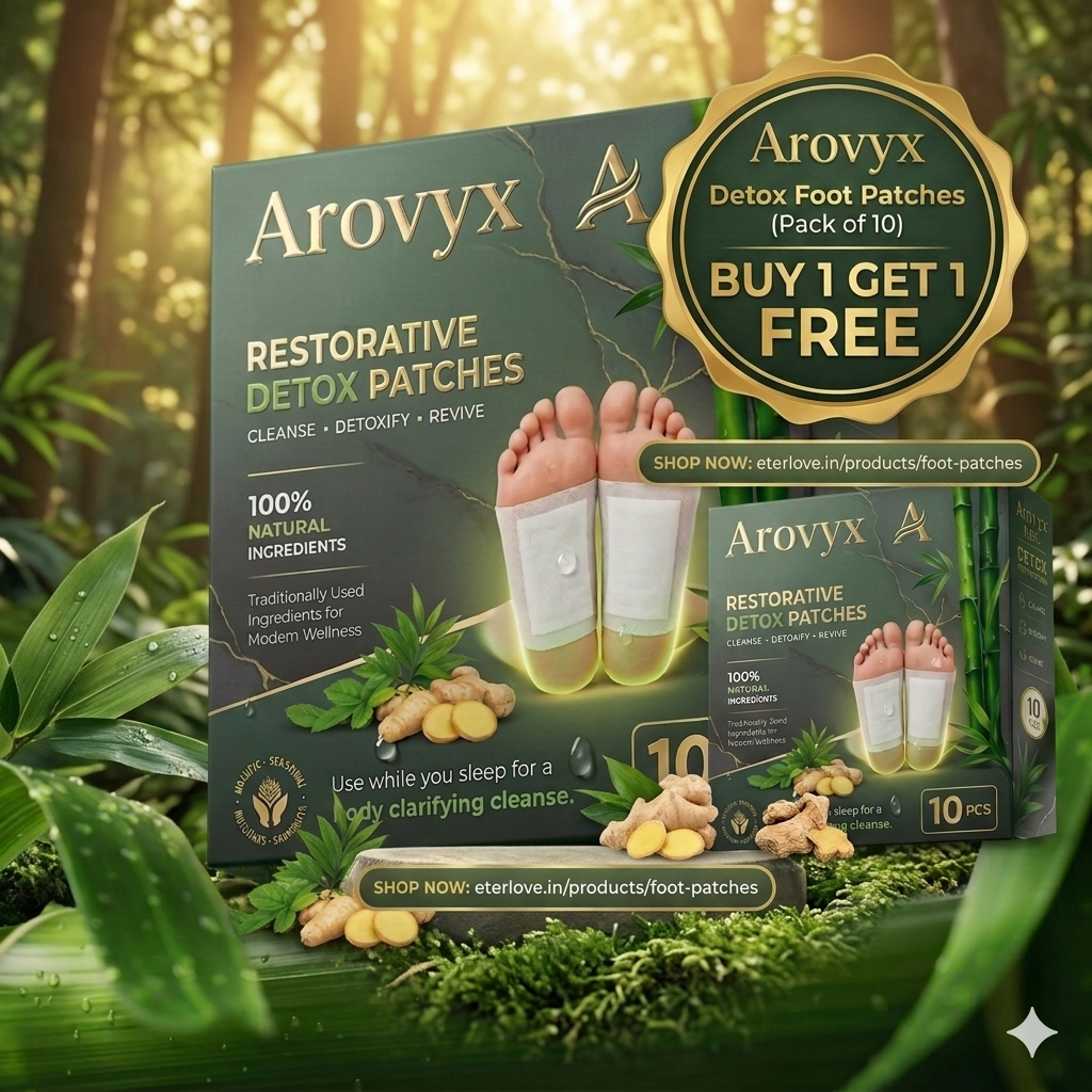 Restorative Detox Foot Patches (Pack of 10)