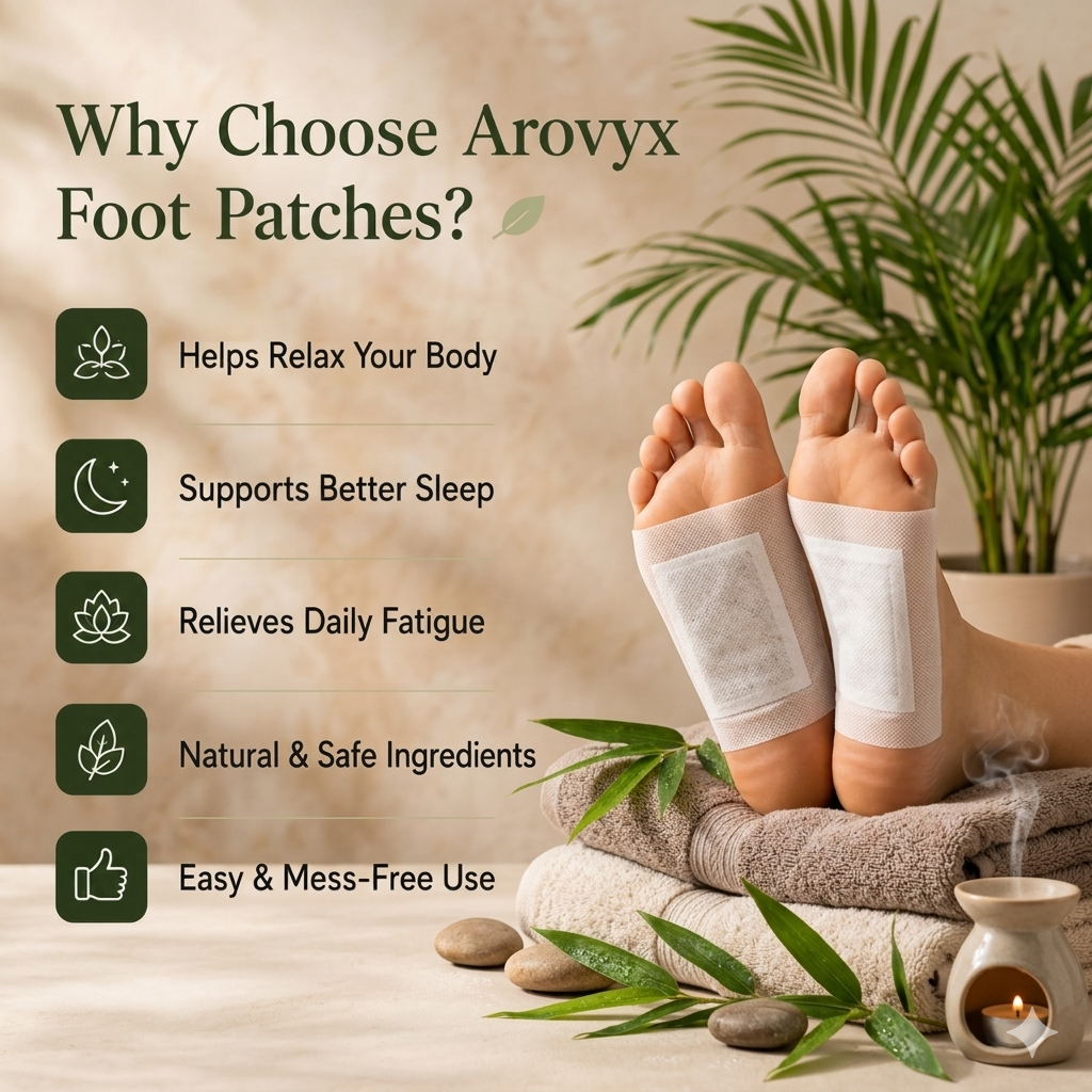 Restorative Detox Foot Patches (Pack of 10)