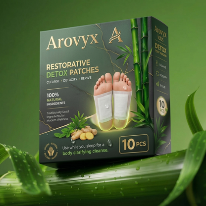 Arovyx Detox Foot Patches (Pack of 10) BUY 1 GET 1 FREE