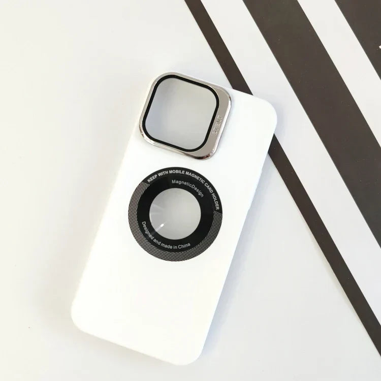 iPhone 15 Back Cover With MagSafe Charging and Camera Protection Stand