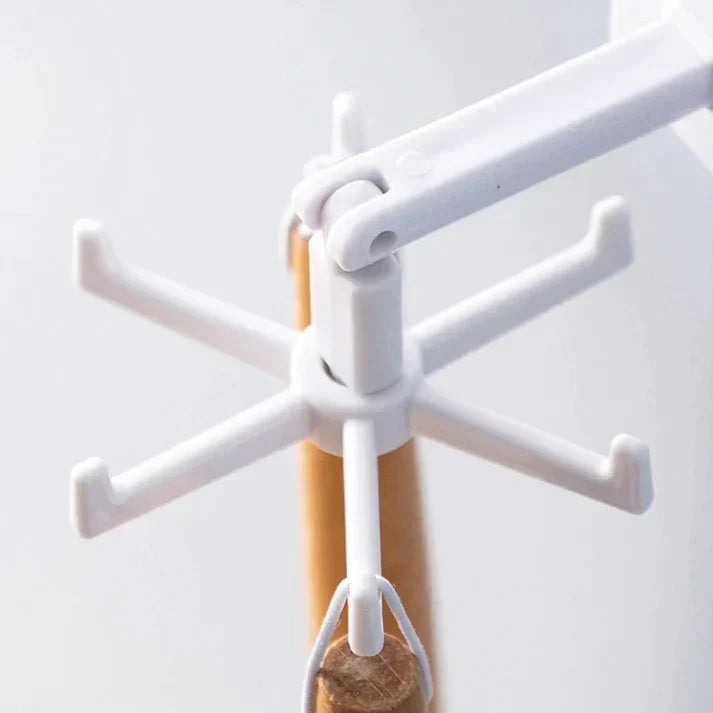 SpinHook: 360° Rotating Hook for Kitchen Organization (Pack of 2)