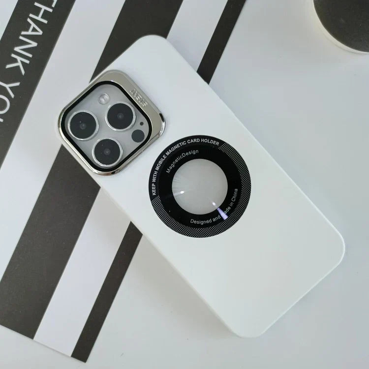 iPhone 15 Back Cover With MagSafe Charging and Camera Protection Stand