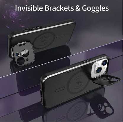 iPhone 14 MagSafe Case With Camera Protection Flip Kickstand