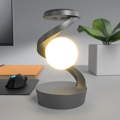 Beyond: Rotating Suspension RGB LED Lamp with Wireless Charger & Gesture Control, Modern & Futuristic Design
