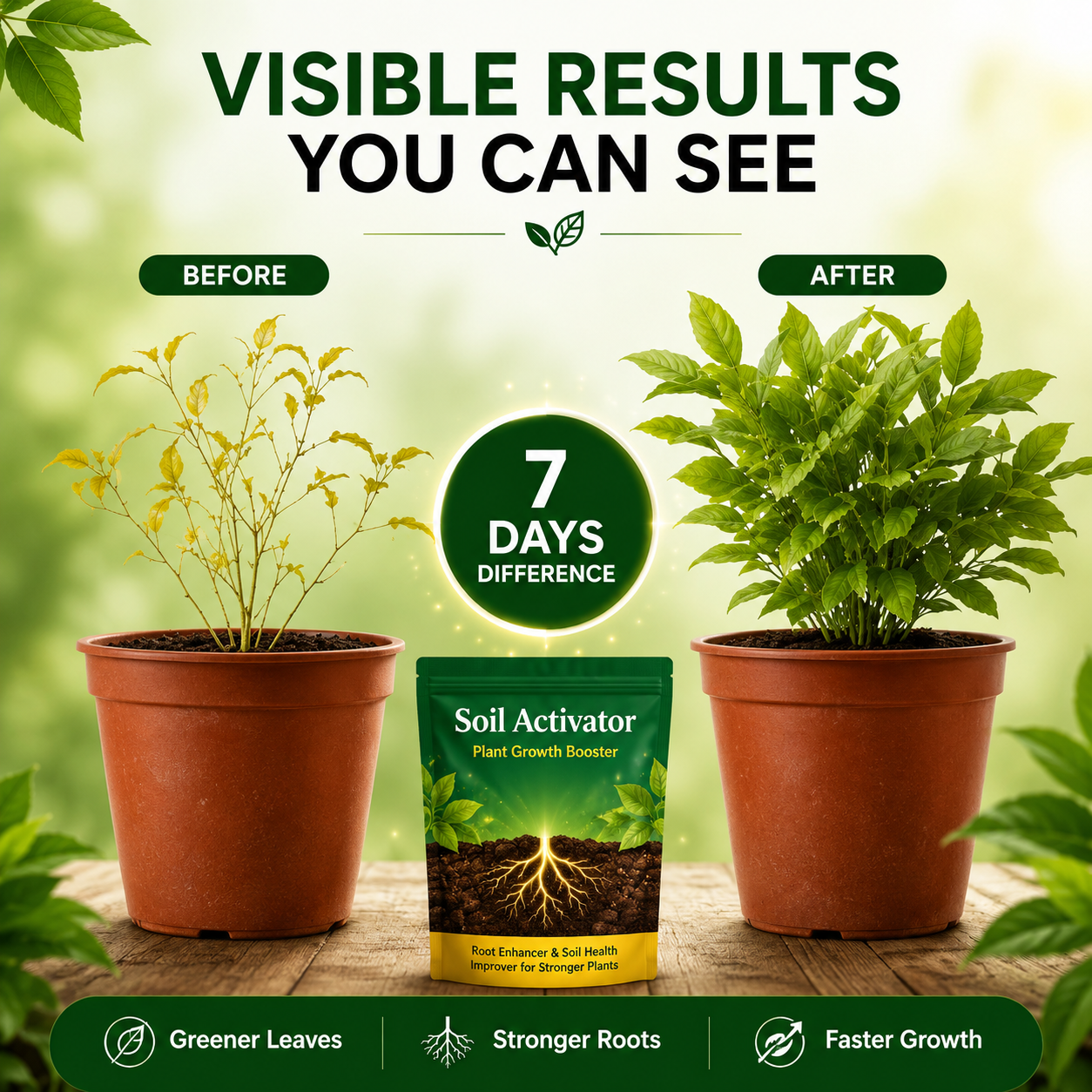 Soil Activator Treasure | BUY 1 GET 1 FREE | Rapid Growth Booster