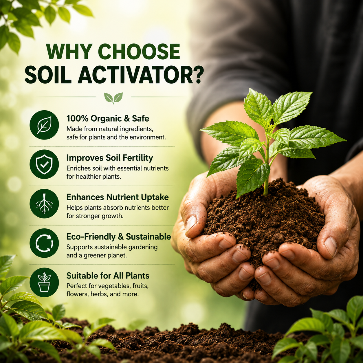 Soil Activator Treasure | BUY 1 GET 1 FREE | Rapid Growth Booster