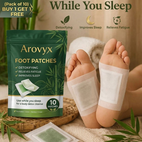 Arovyx Detox Foot Patches (Pack of 10) BUY 1 GET 1 FREE