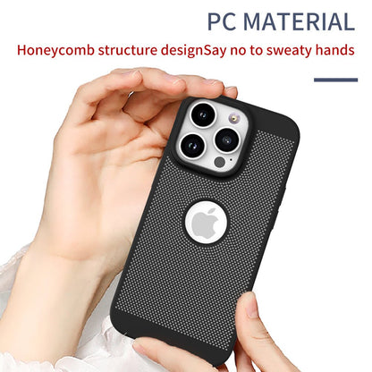 Heat dissipation iPhone Back Cover With Apple Brand Showoff
