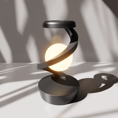 Beyond: Rotating Suspension RGB LED Lamp with Wireless Charger & Gesture Control, Modern & Futuristic Design