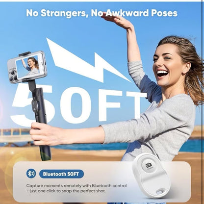 Camio: Magnetic Wireless Selfie Monitor & Rear Camera Preview Screen with 1080P Recording for iPhone & Android, Vlogging, TikTok & Live Streaming