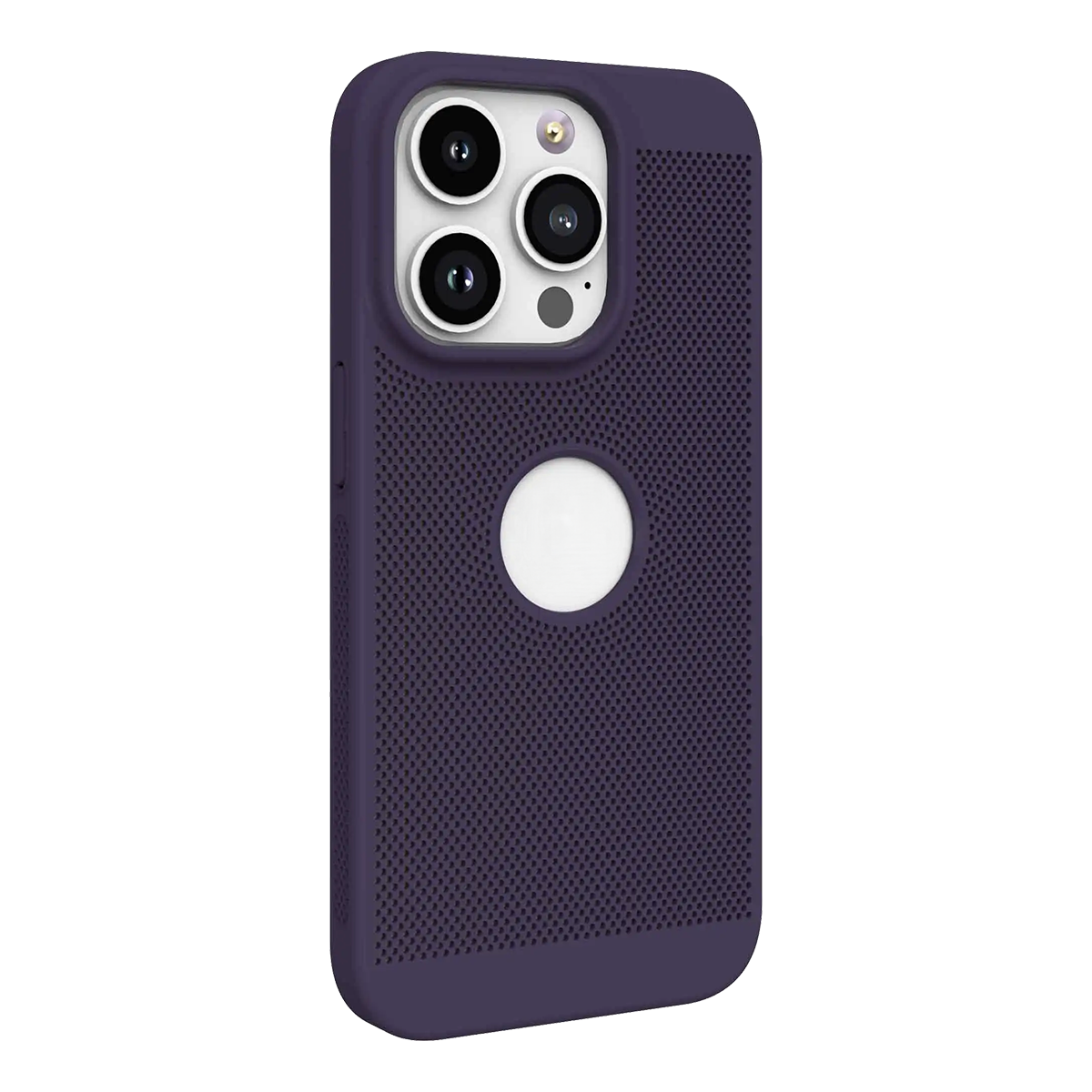 Heat dissipation iPhone Back Cover With Apple Brand Showoff