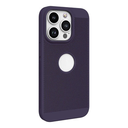 Heat dissipation iPhone Back Cover With Apple Brand Showoff