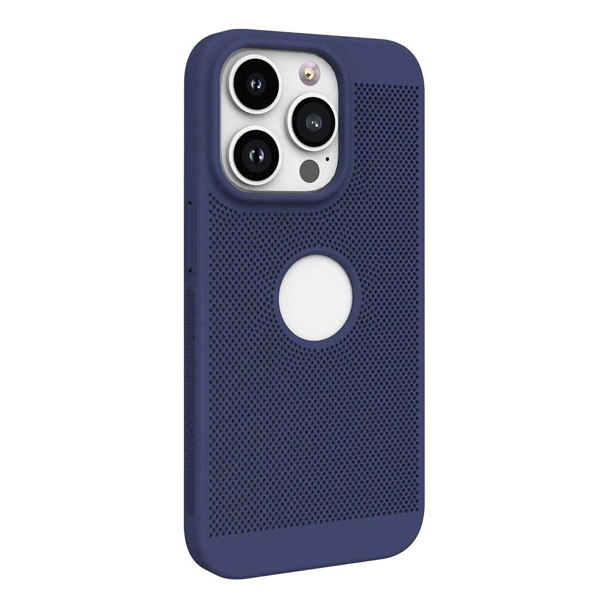Heat dissipation iPhone Back Cover With Apple Brand Showoff
